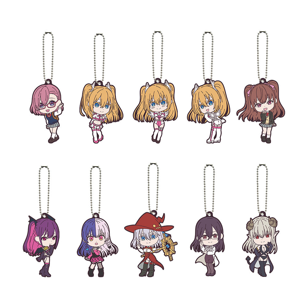 Ichiban Kuji 2.5 Dimensional Seduction Prize F Rubber Charm Set - Mandorama