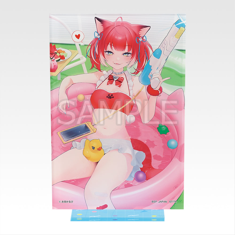 Ichiban Kuji Akami Karubi Prize G "Snipe Shot!" Acrylic Stand - Mandorama