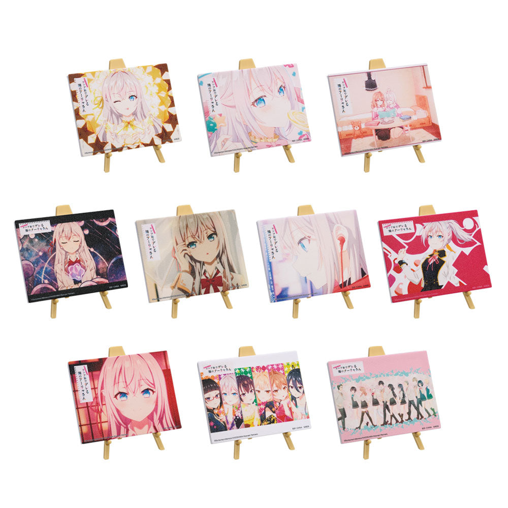 Ichiban Kuji Alya Sometimes Hides Her Feelings in Russian Prize E Easel Mini Plate - Mandorama