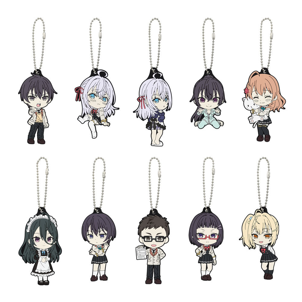 Ichiban Kuji Alya Sometimes Hides Her Feelings in Russian Prize F Rubber Charm Set - Mandorama