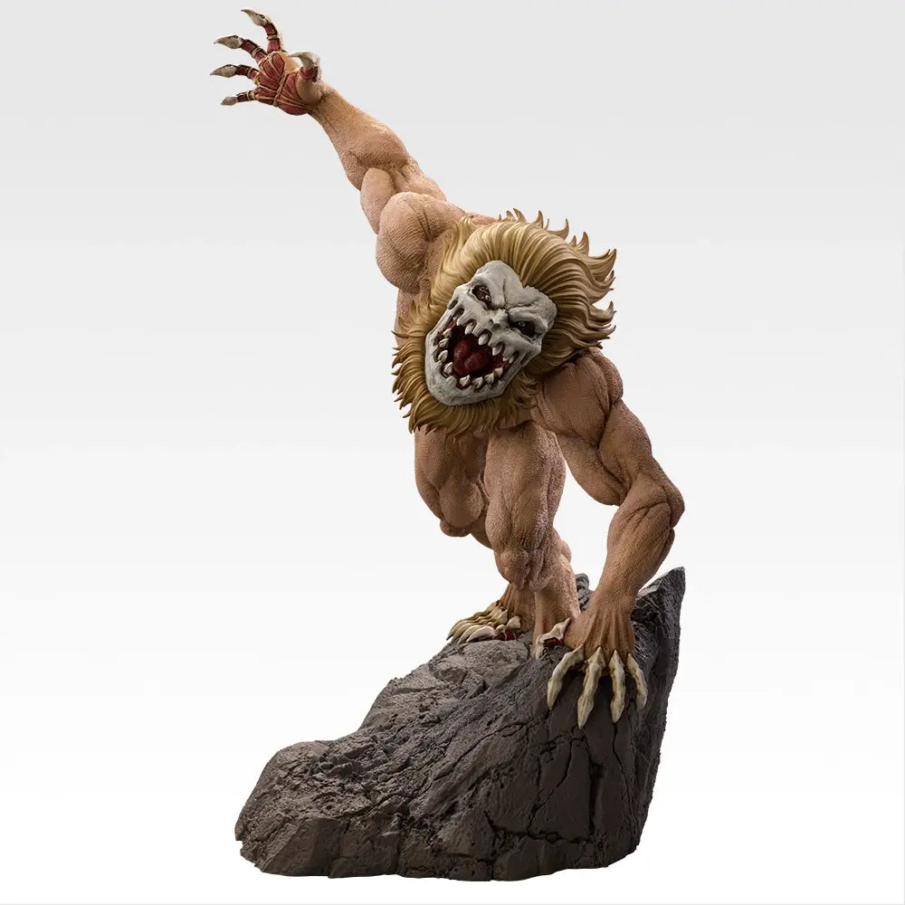 Ichiban Kuji Attack on Titan Prize B Jaw Titan MEGAIMPACT Figure - Mandorama