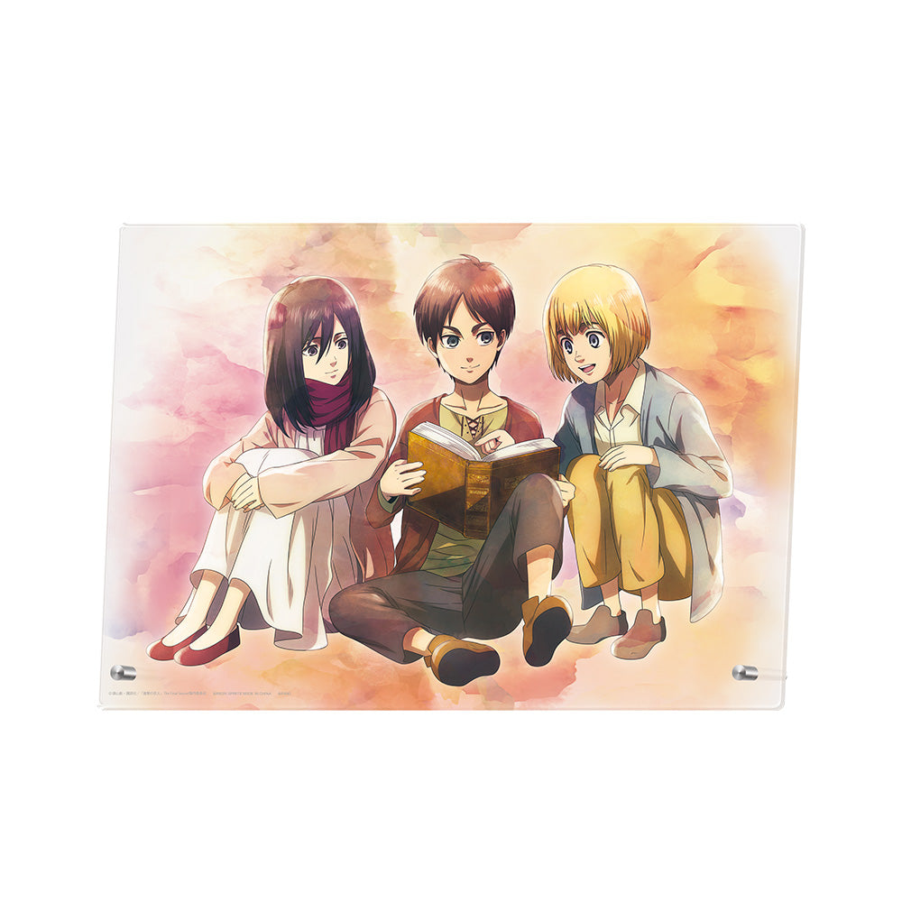Ichiban Kuji Attack on Titan Prize D Acrylic Board ~The World Beyond the Walls~ - Mandorama