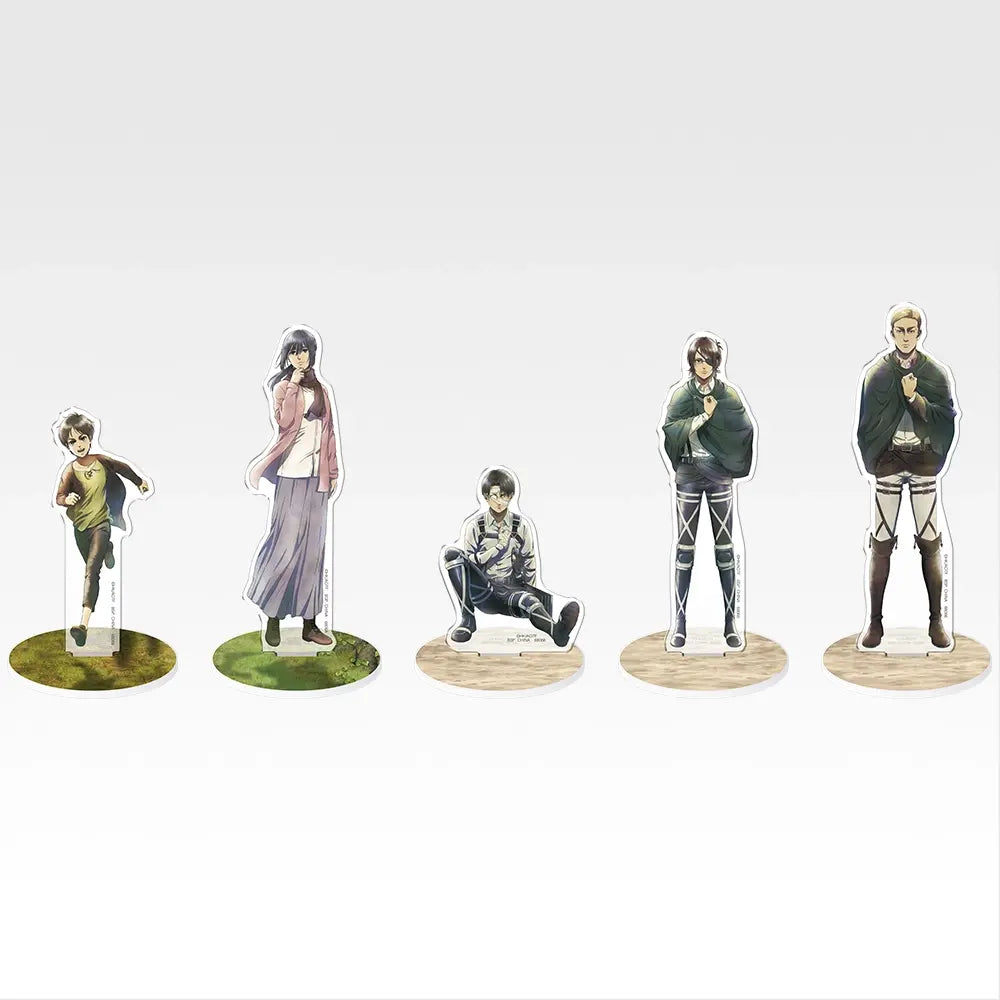 Ichiban Kuji Attack on Titan Prize E Acrylic Stand Set - Mandorama
