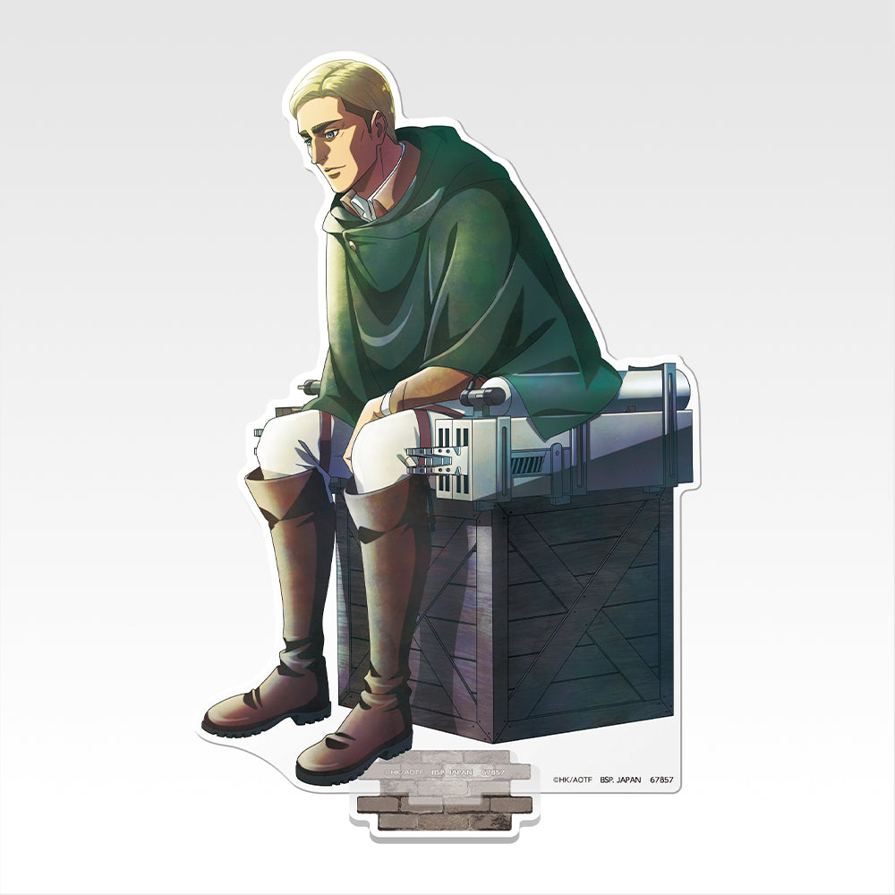 Ichiban Kuji Attack on Titan Prize E Big Acrylic Stand - Erwin Smith - Mandorama