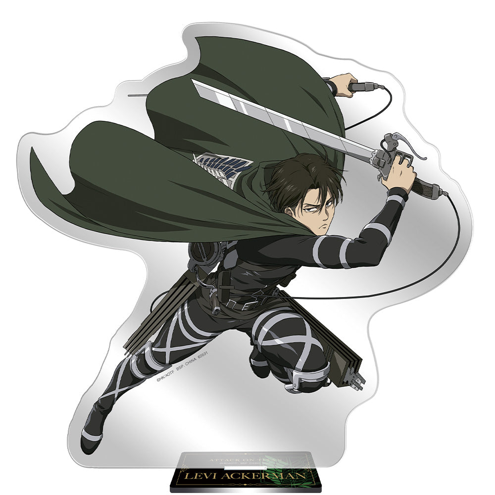 Ichiban Kuji Attack on Titan Prize E Big Acrylic Stand - Levi Ackerman - Mandorama