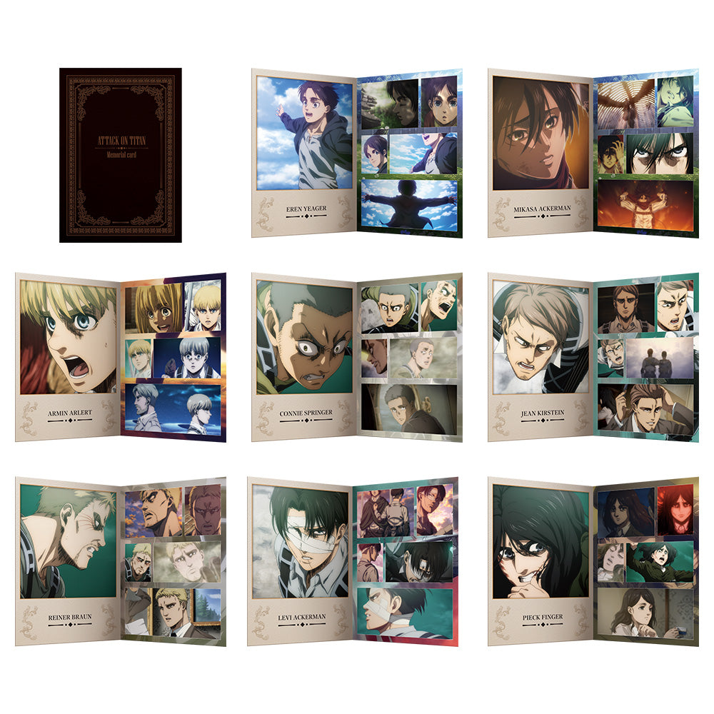 Ichiban Kuji Attack on Titan Prize F Memorial Card ~The Final Battle~ - Mandorama