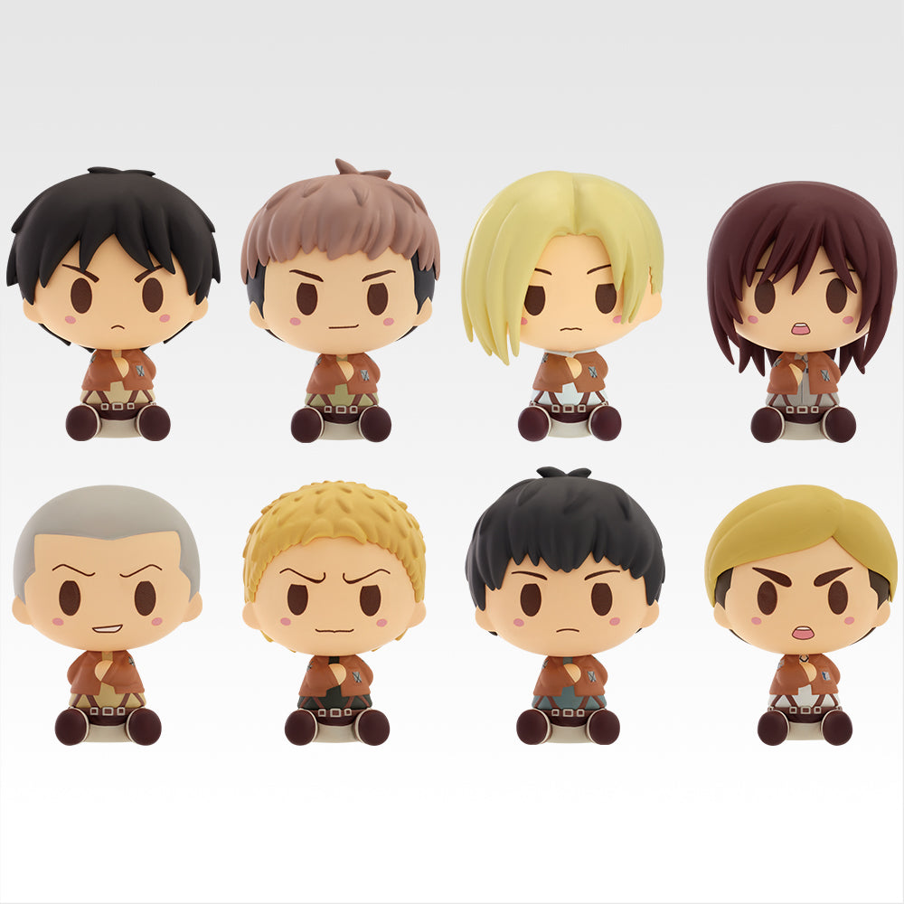 Ichiban Kuji Attack on Titan Prize G Choco Nokko Figure Set - Mandorama