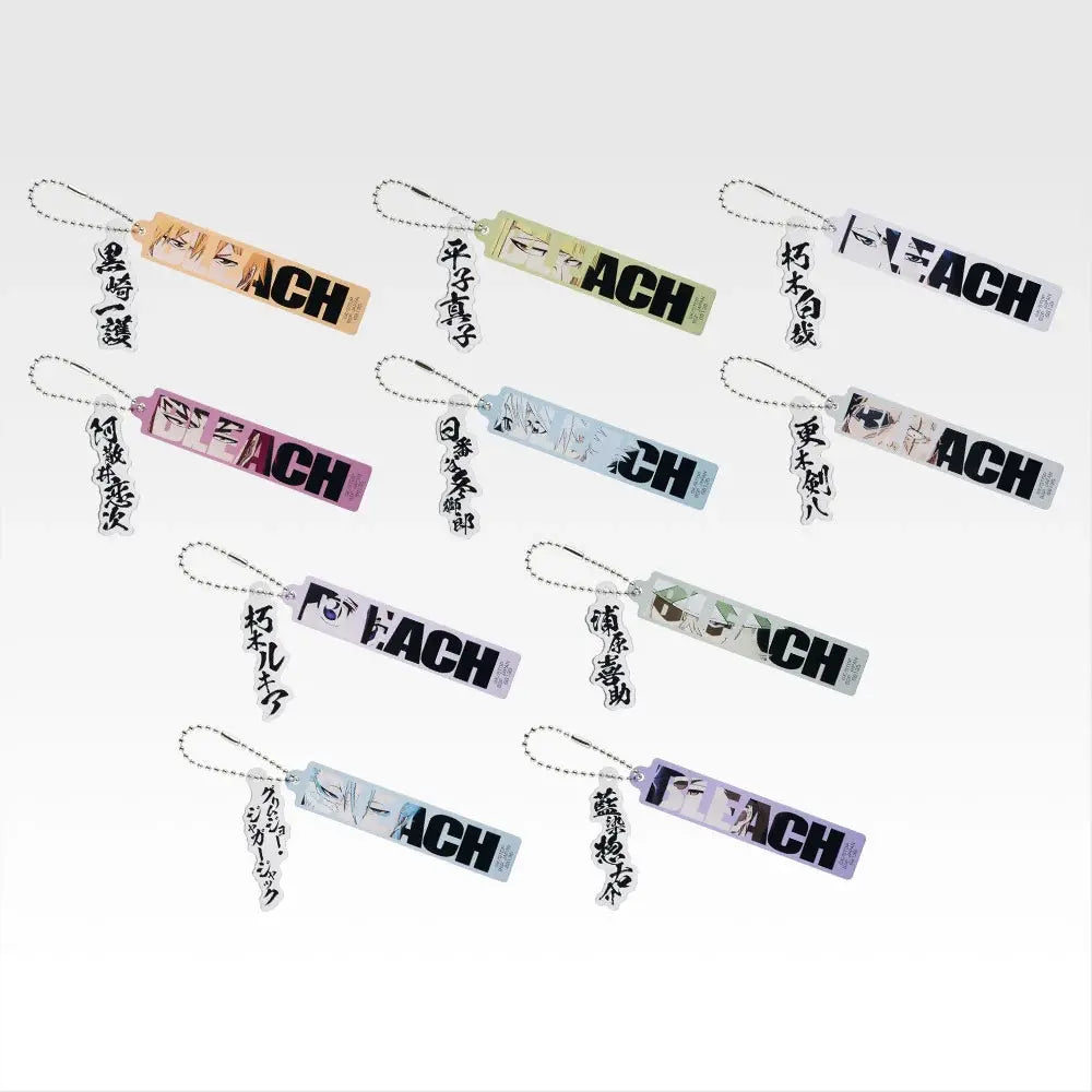 Ichiban Kuji Bleach Prize E Twin Acrylic Charm Set - Mandorama