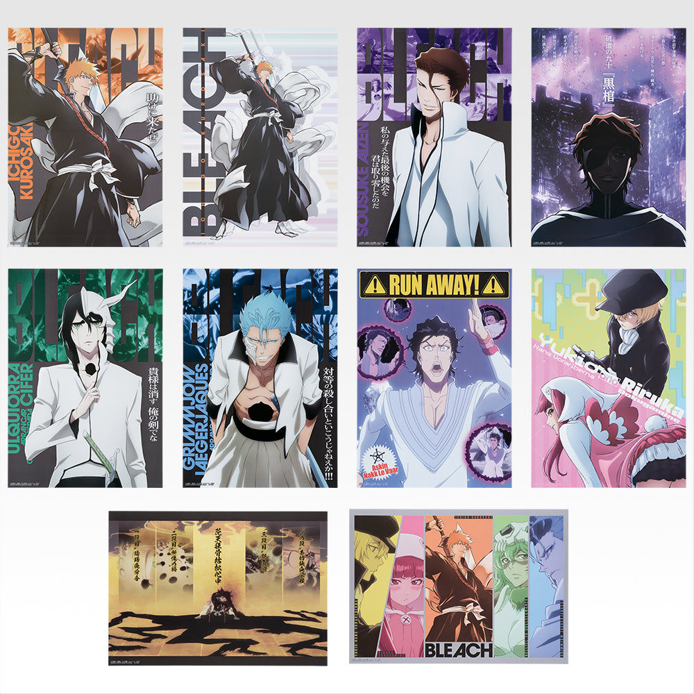 Ichiban Kuji Bleach Prize F Clear Poster - Mandorama