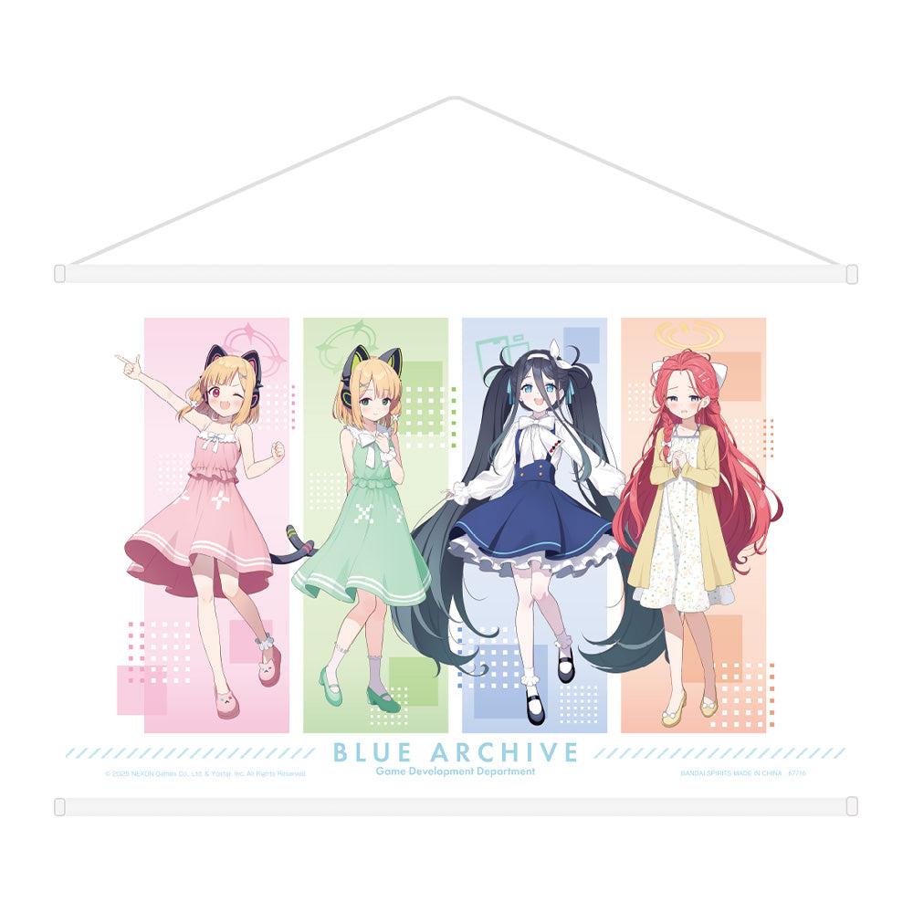 Ichiban Kuji Blue Archive Prize A A2 Tapestry Game Development Department - Mandorama