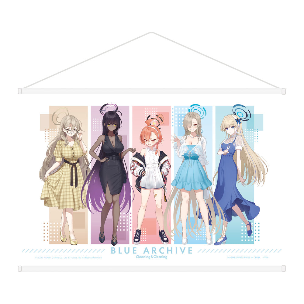 Ichiban Kuji Blue Archive Prize B A2 Tapestry Cleaning & Clearing - Mandorama
