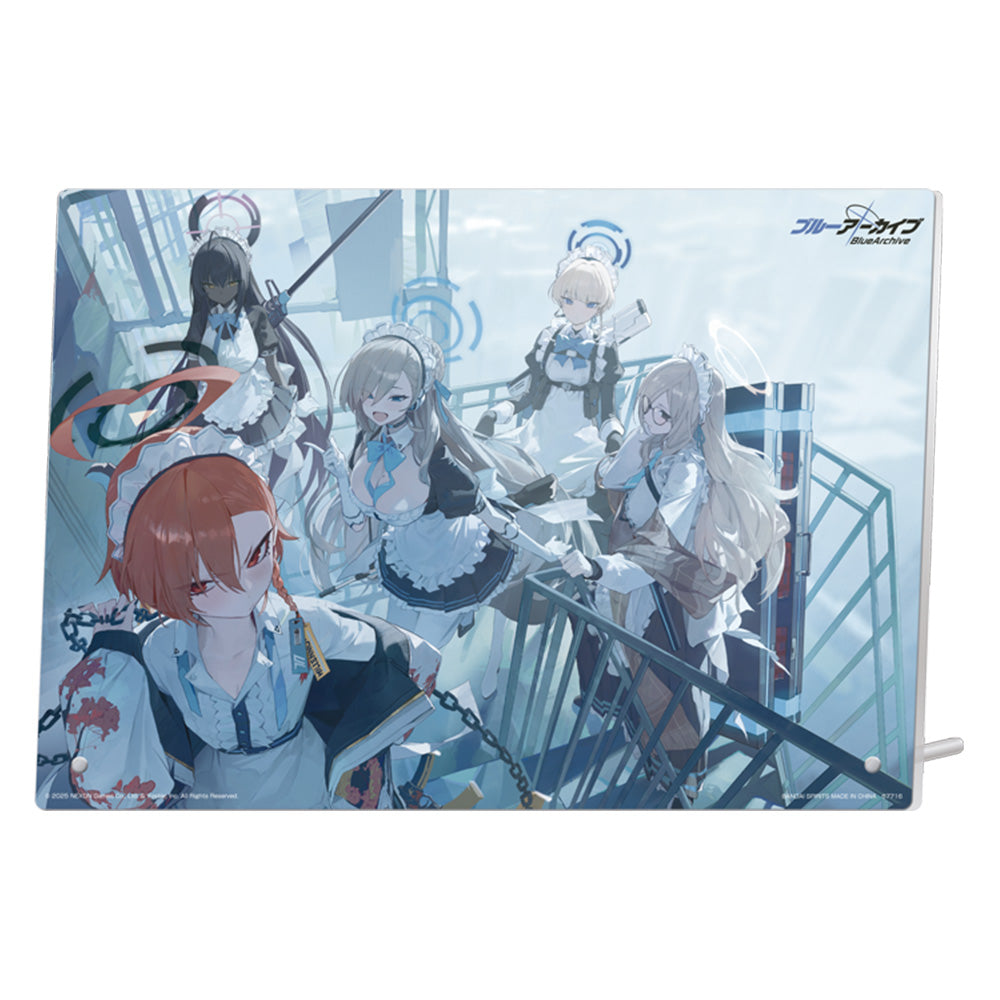 Ichiban Kuji Blue Archive Prize E Acrylic Board Cleaning & Clearing - Mandorama