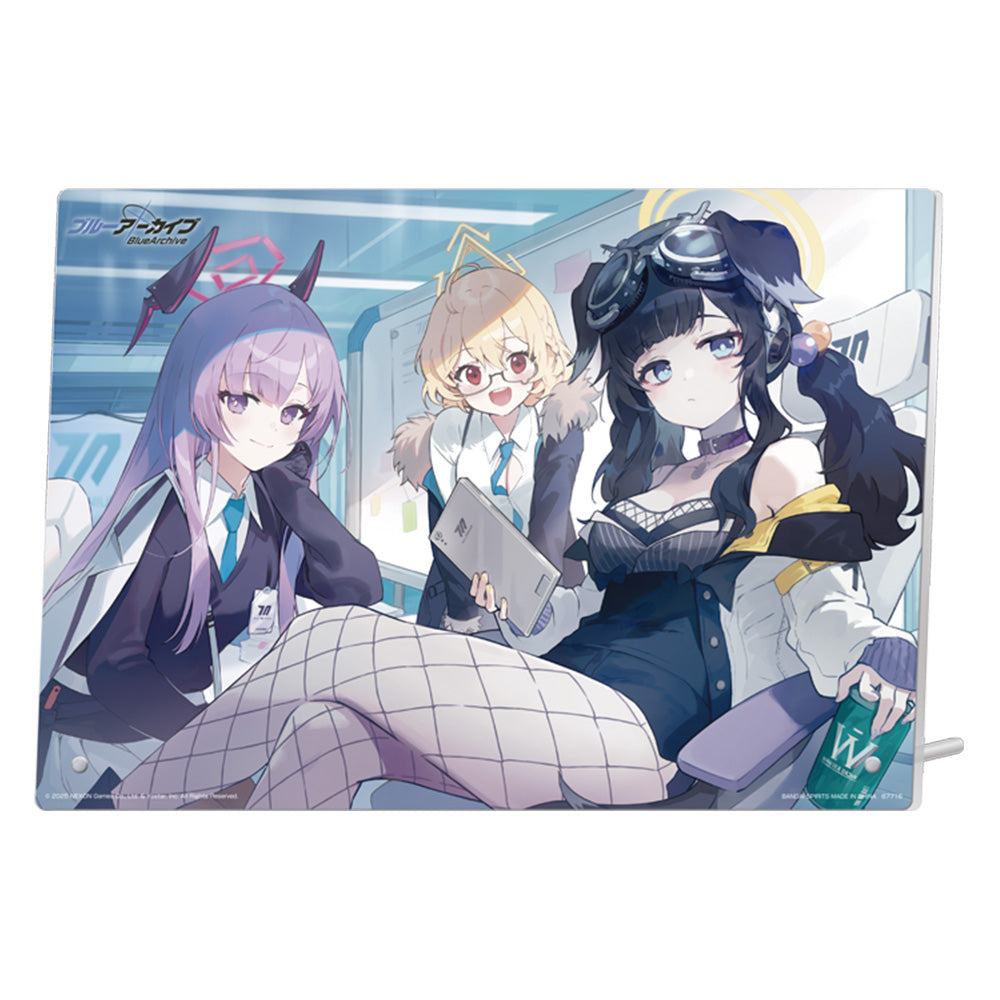 Ichiban Kuji Blue Archive Prize F Acrylic Board Engineer Department - Mandorama
