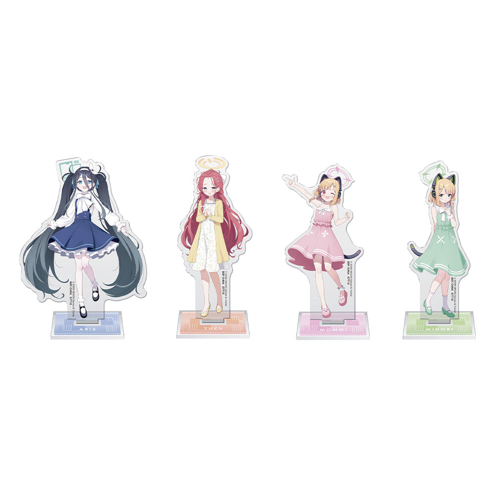 Ichiban Kuji Blue Archive Prize H Acrylic Stand Game Development Department and Millennium Science School - Mandorama