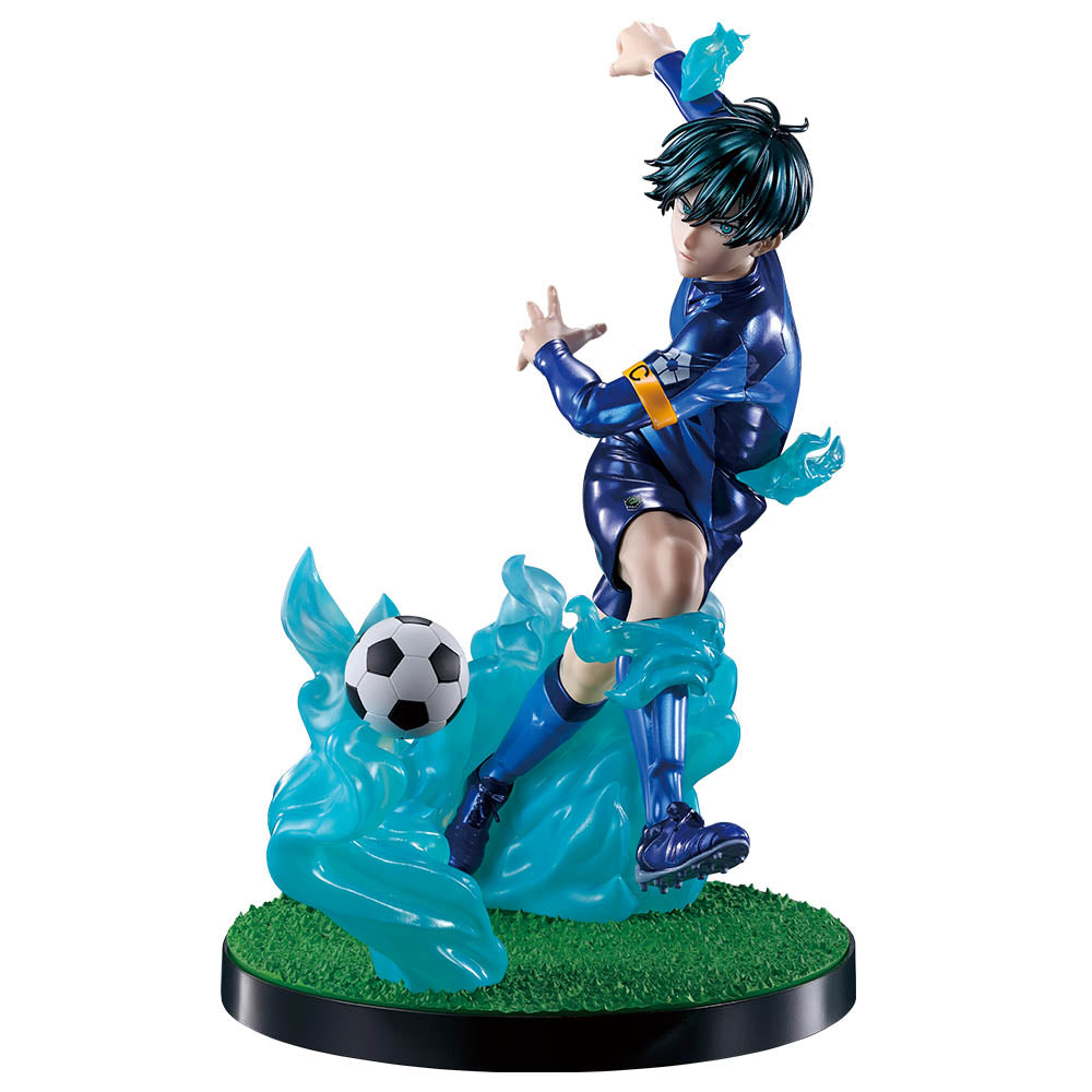Ichiban Kuji Blue Lock Last One Prize Rin Itoshi Figure Metallic Version - Mandorama