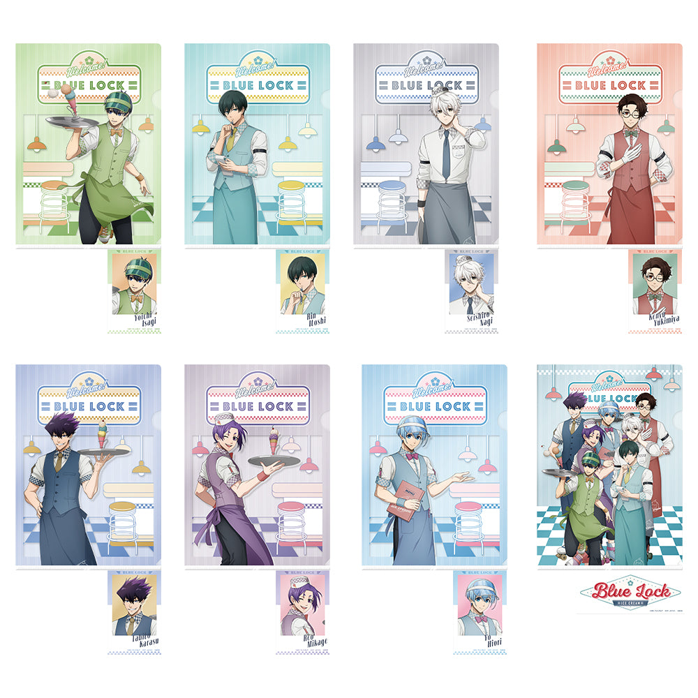 Ichiban Kuji Blue Lock Prize G Clear File & Sticker Set - Mandorama