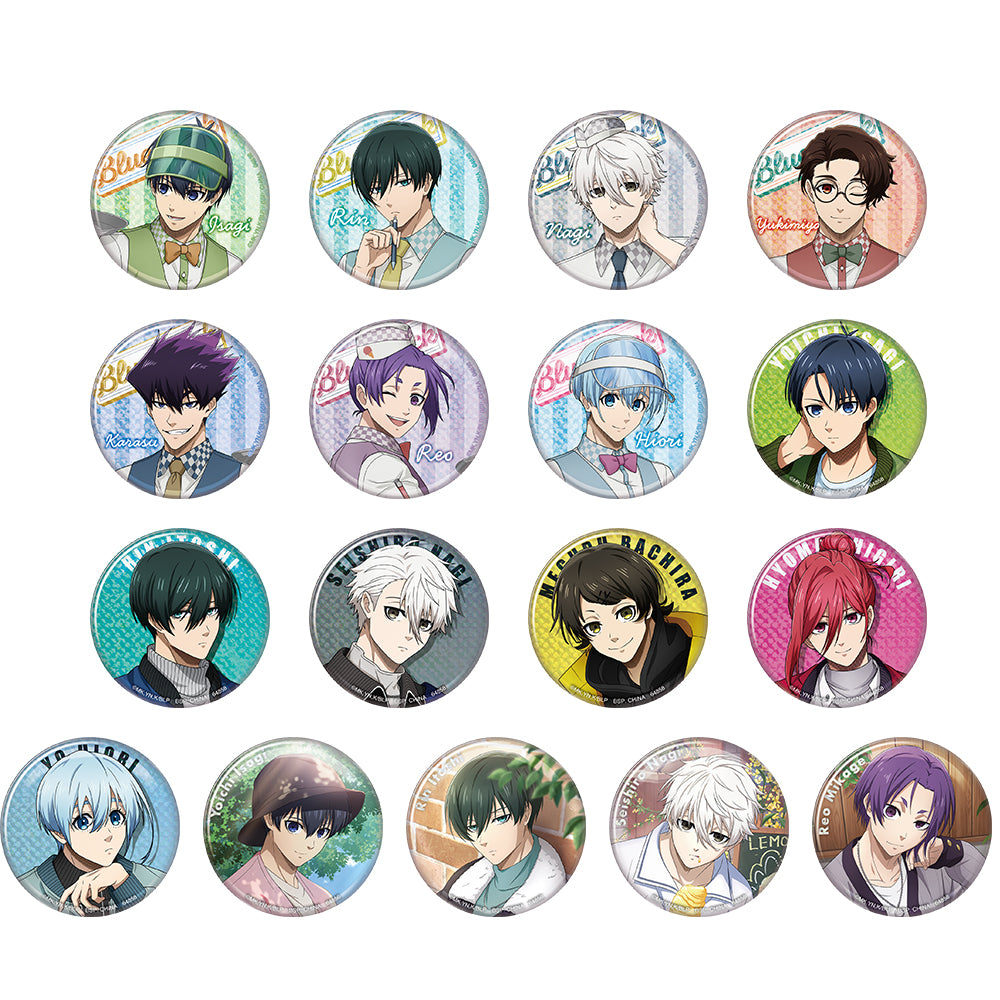 Ichiban Kuji Blue Lock Prize H Hologram Can Badge - Mandorama