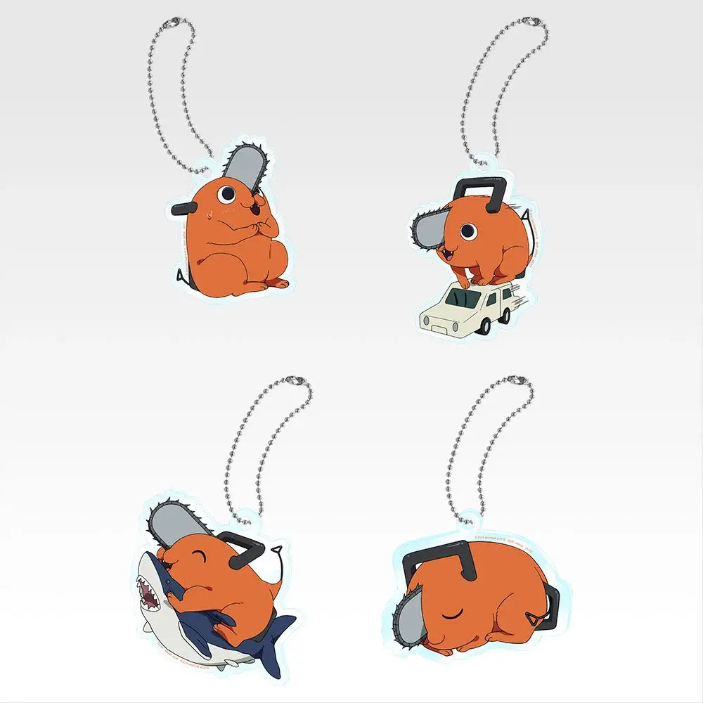 Ichiban Kuji Chainsaw Man Prize C Pochita Acrylic Charm Collection - Mandorama