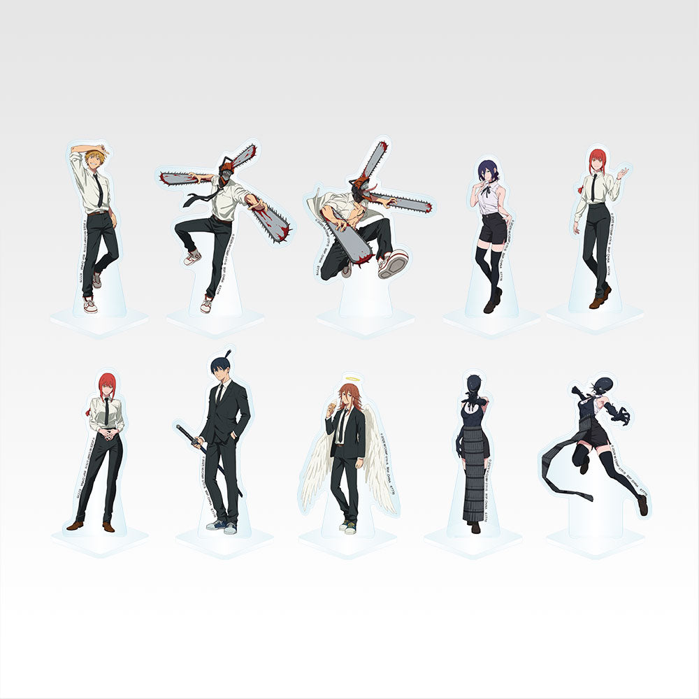 Ichiban Kuji Chainsaw Man Prize G Acrylic Stand Set - Mandorama