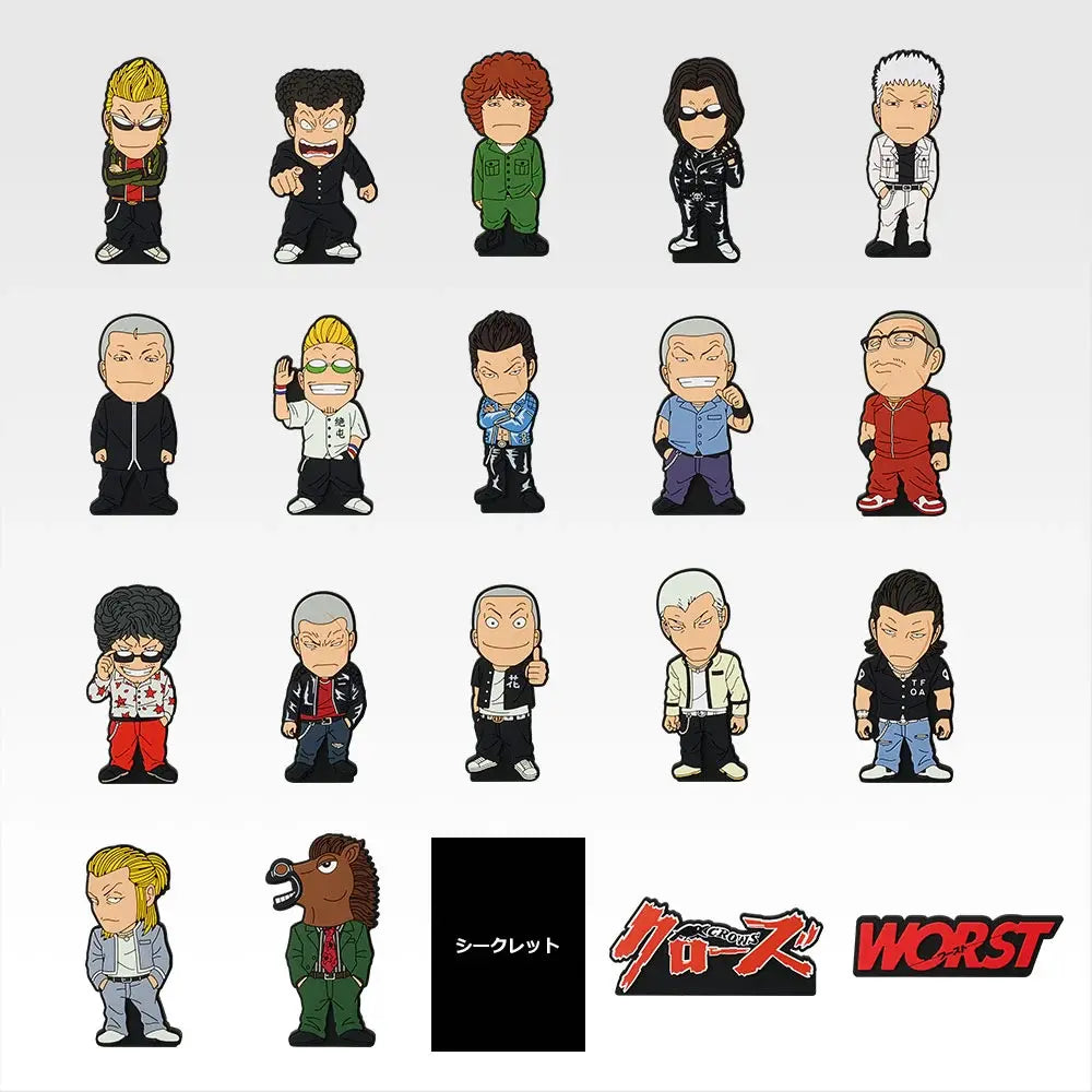 Ichiban Kuji Crows & Worst Prize I Rubber Stand - Mandorama