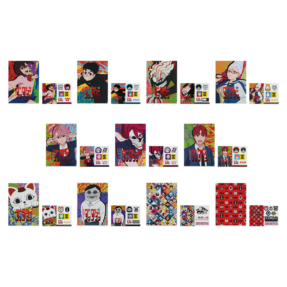 Ichiban Kuji Dandadan Prize E Clear File & Sticker Set - Mandorama