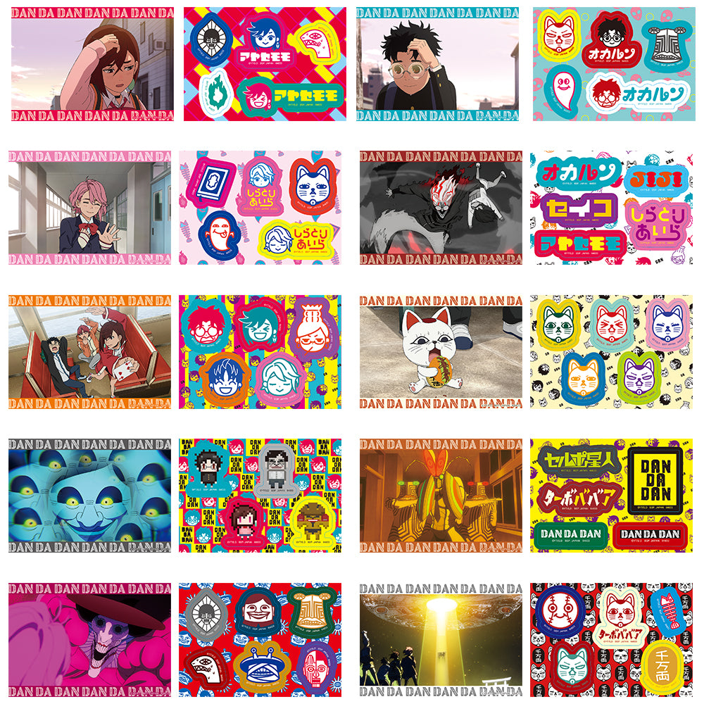 Ichiban Kuji Dandadan Prize F Sticker Set - Mandorama