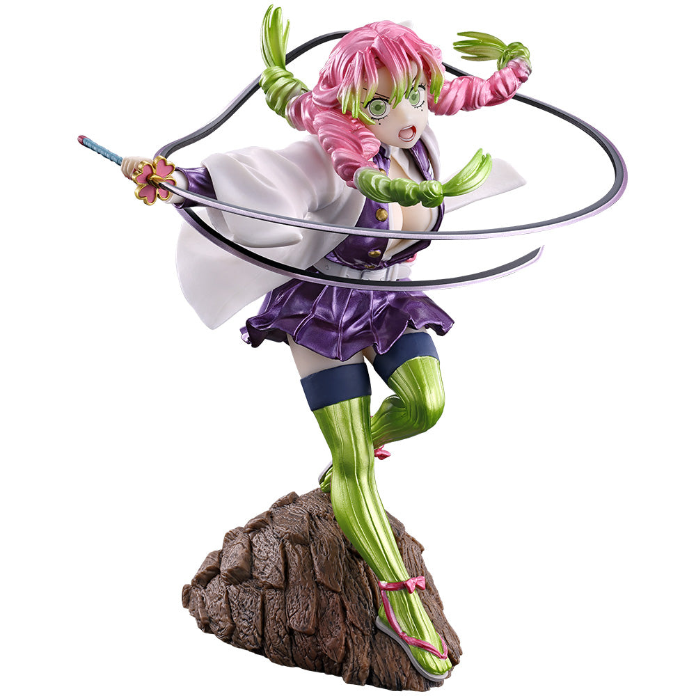 Ichiban Kuji Demon Slayer: Kimetsu no Yaiba Last One Prize Mitsuri Kanroji Figure ~Last One Metallic Ver.~ - Mandorama