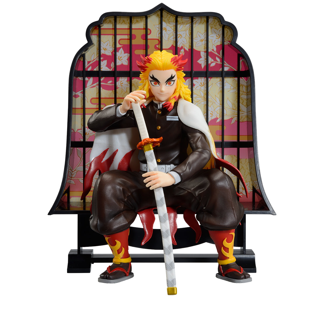 Ichiban Kuji Demon Slayer: Kimetsu no Yaiba Last One Prize Rengoku Kyojuro Last One Ver. Layer Scape Figure - Mandorama