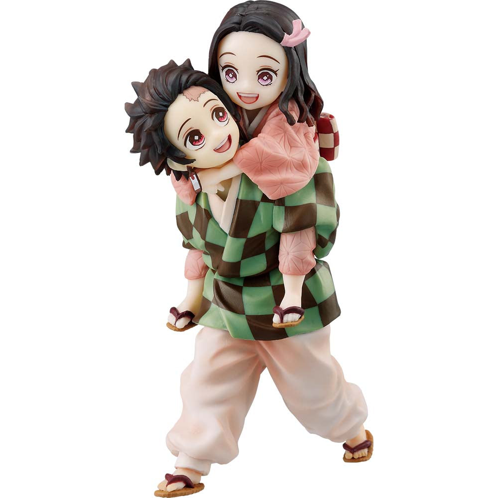 Ichiban Kuji Demon Slayer: Kimetsu no Yaiba Last One Prize Tanjiro Kamado & Nezuko Kamado Figure Last One Ver. - Mandorama