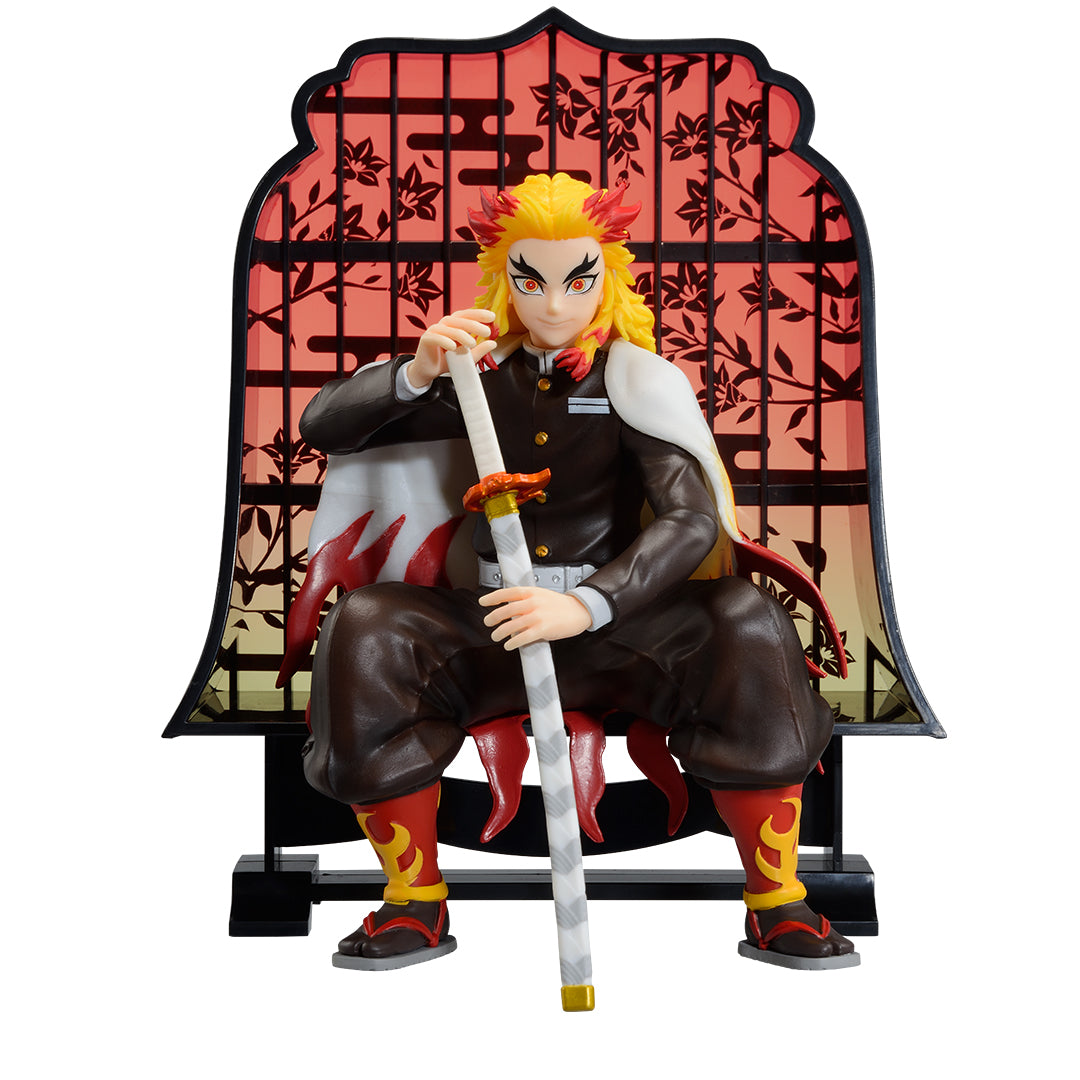 Ichiban Kuji Demon Slayer: Kimetsu no Yaiba Prize A Rengoku Kyojuro Layer Scape Figure - Mandorama
