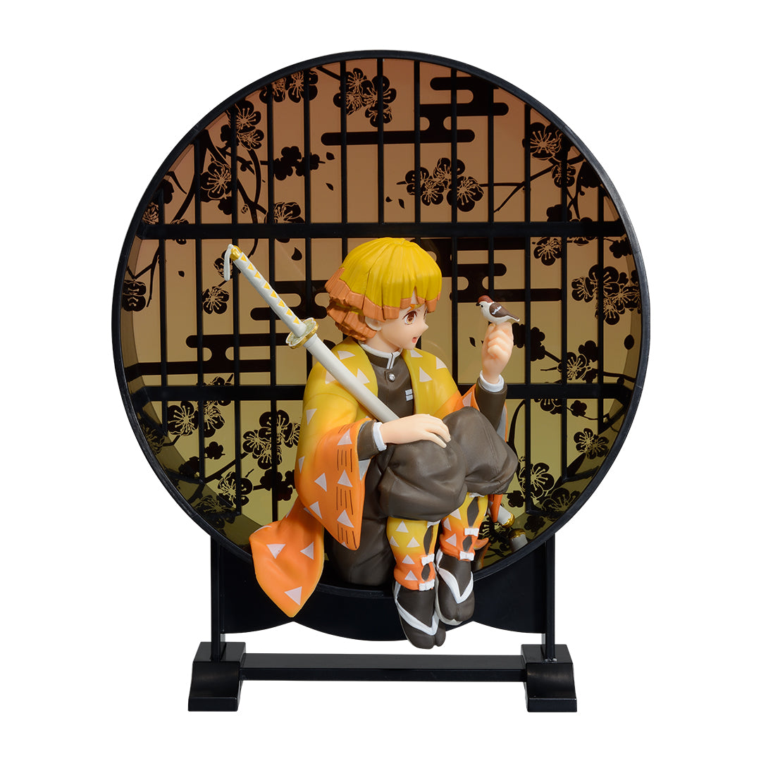 Ichiban Kuji Demon Slayer: Kimetsu no Yaiba Prize B Agatsuma Zenitsu Layer Scape Figure - Mandorama