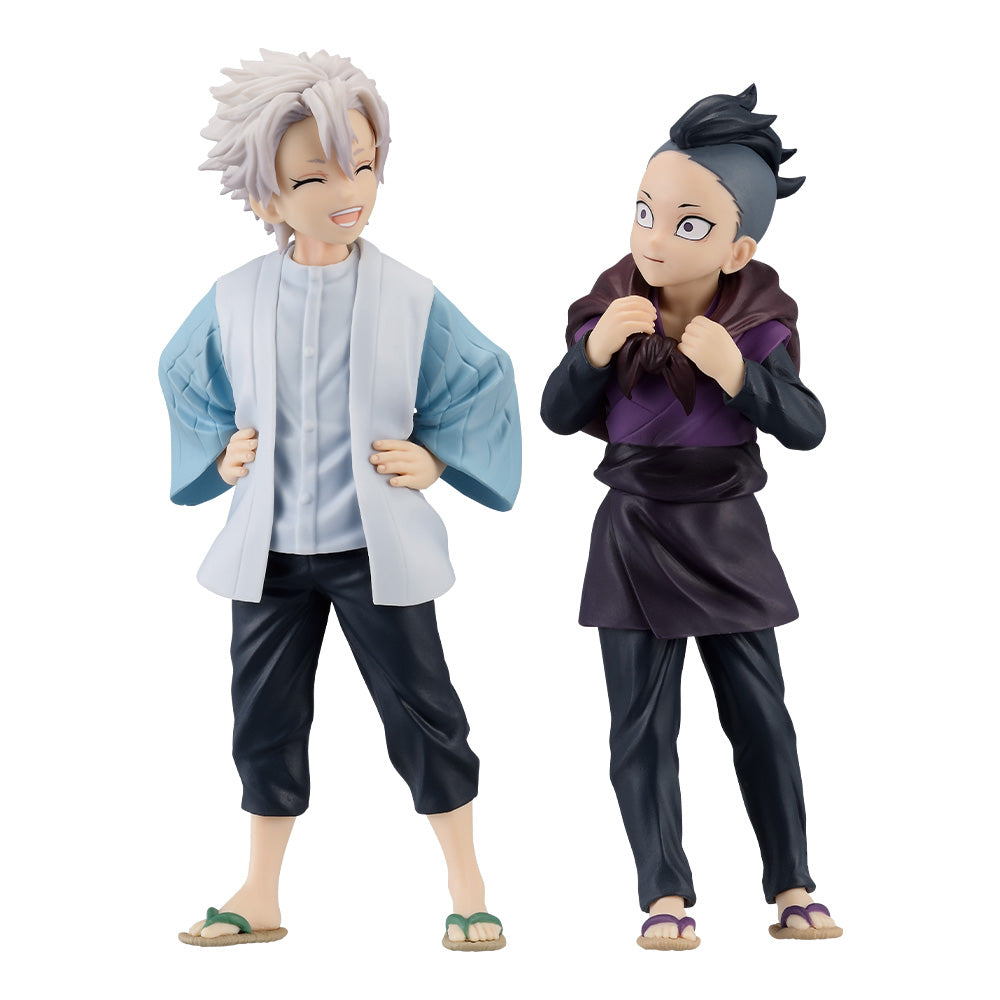 Ichiban Kuji Demon Slayer: Kimetsu no Yaiba Prize B Shinobu Shinazugawa & Genya Figure - Mandorama
