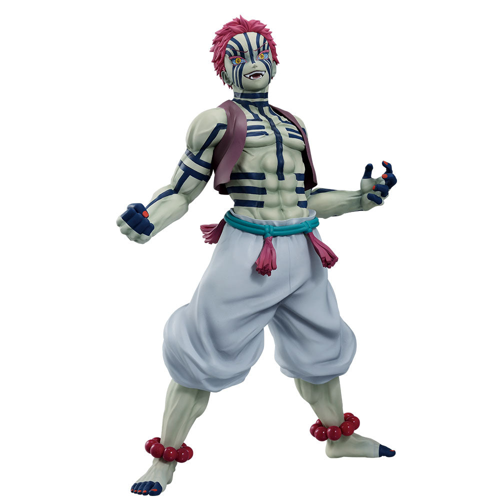 Ichiban Kuji Demon Slayer: Kimetsu no Yaiba Prize C Akaza MASTERLISE Figure - Mandorama