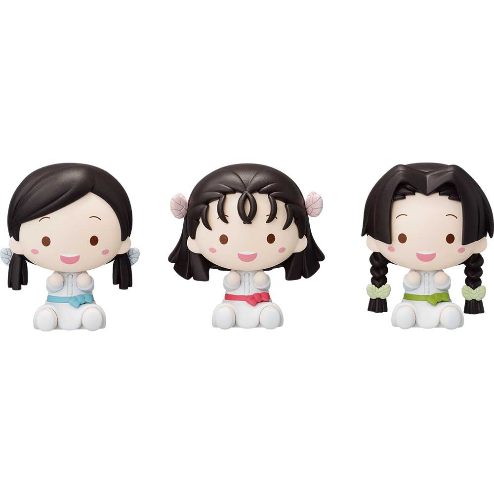 Ichiban Kuji Demon Slayer: Kimetsu no Yaiba Prize C Suma, Kiyo & Naho Chokonoko Figure Set - Mandorama