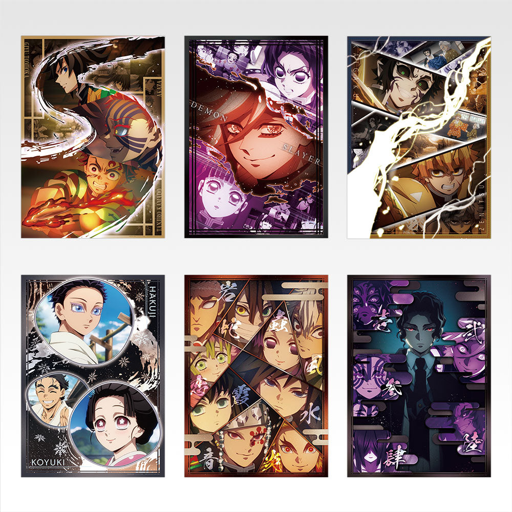 Ichiban Kuji Demon Slayer: Kimetsu no Yaiba Prize D Clear Poster - Mandorama