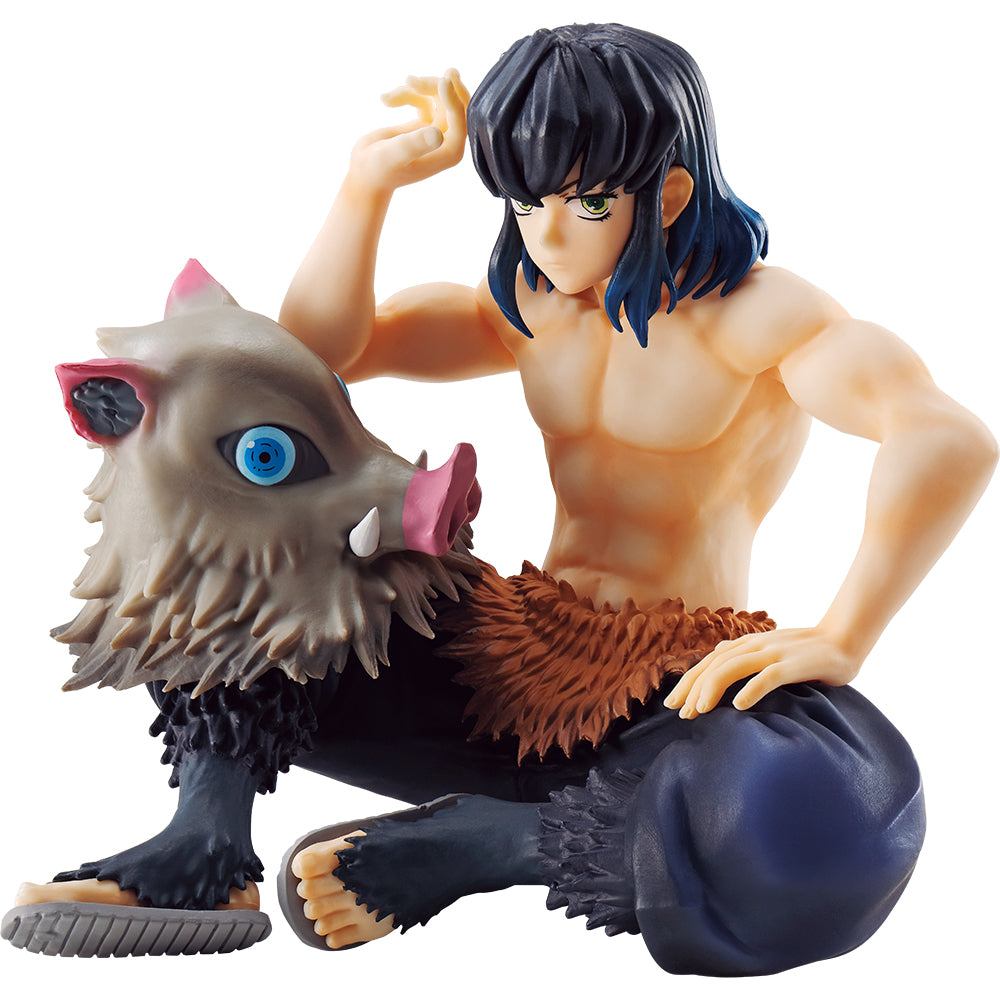 Ichiban Kuji Demon Slayer: Kimetsu no Yaiba Prize D Inosuke Hashibira Figure - Mandorama