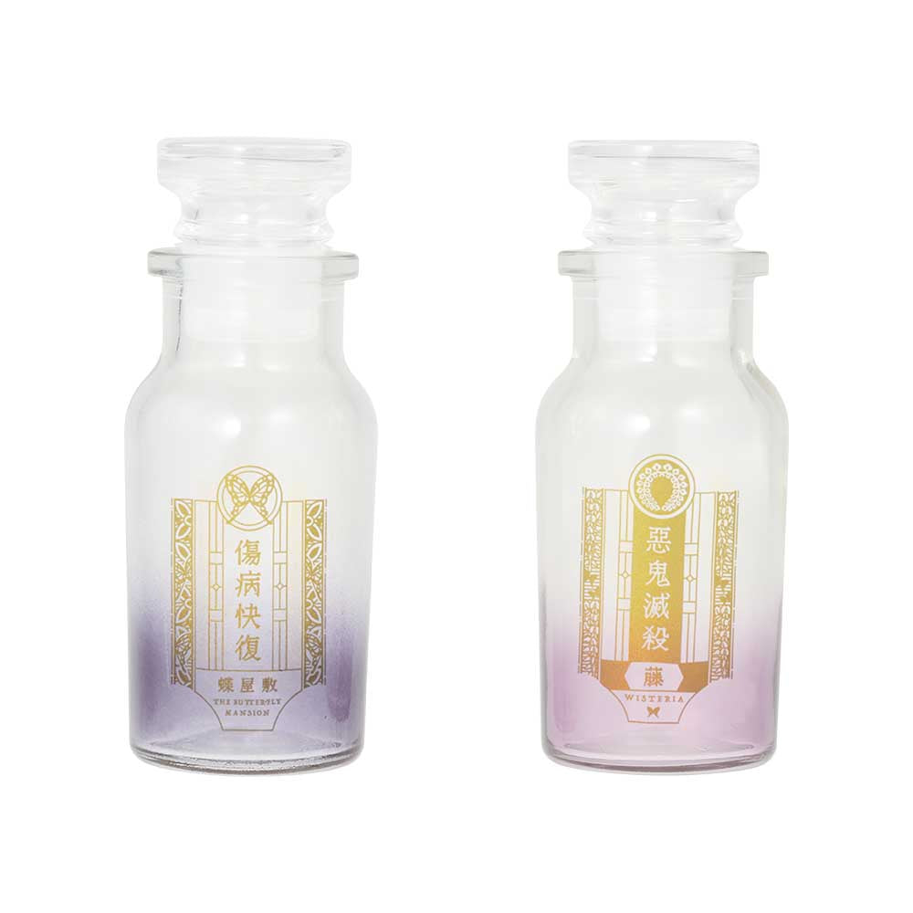 Ichiban Kuji Demon Slayer: Kimetsu no Yaiba Prize D Shinobu Kocho Glass Bottle Set - Mandorama