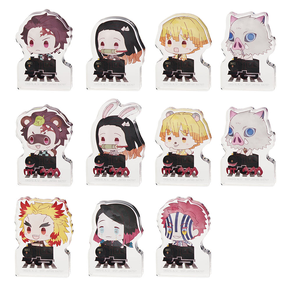 Ichiban Kuji Demon Slayer: Kimetsu no Yaiba Prize E Acrylits Mascot ~Infinite Train Version~ - Mandorama