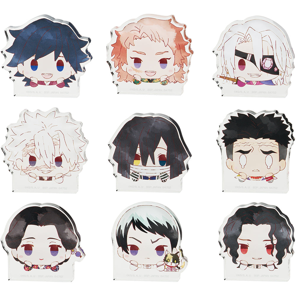 Ichiban Kuji Demon Slayer: Kimetsu no Yaiba Prize E Watch Me Acrylic Charm Mascot - Mandorama