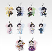 Ichiban Kuji Demon Slayer: Kimetsu no Yaiba Prize F Cute Character Acrylic Charm Collection - Mandorama