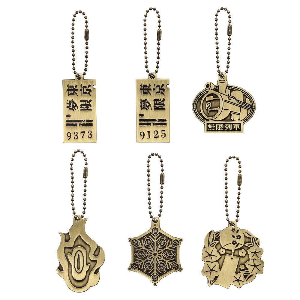 Ichiban Kuji Demon Slayer: Kimetsu no Yaiba Prize F Metal Charm Set - Mandorama