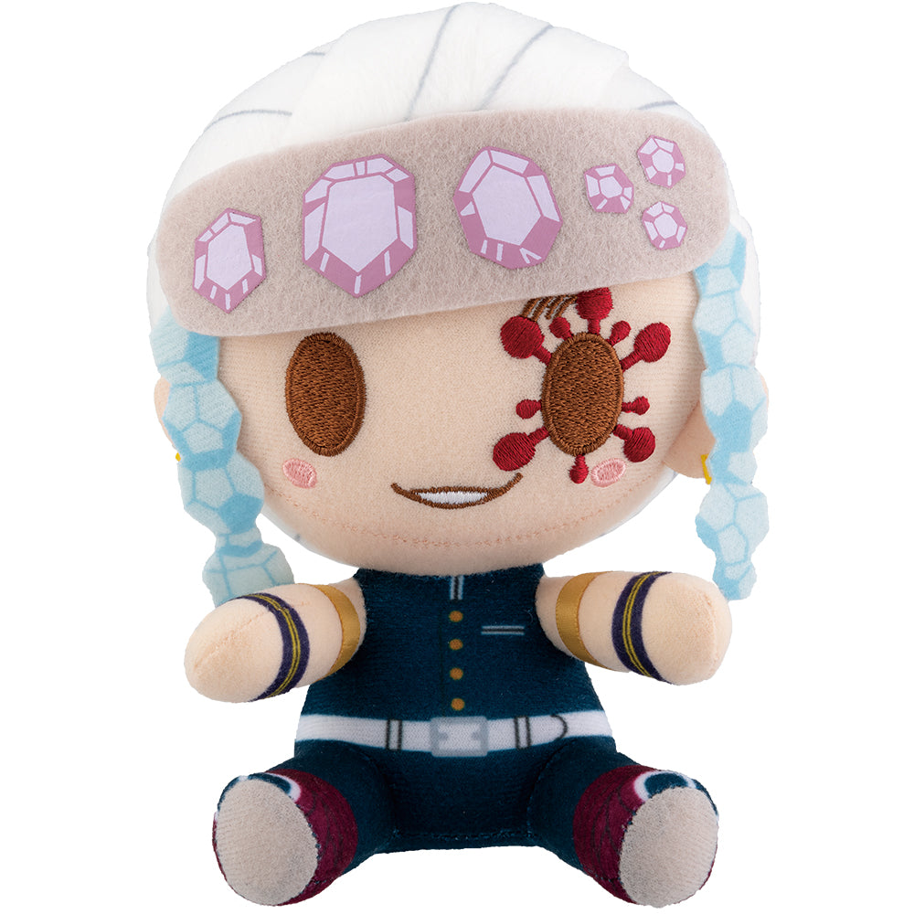 Ichiban Kuji Demon Slayer: Kimetsu no Yaiba Prize F Tengen Uzui Choco Noko Plush - Mandorama