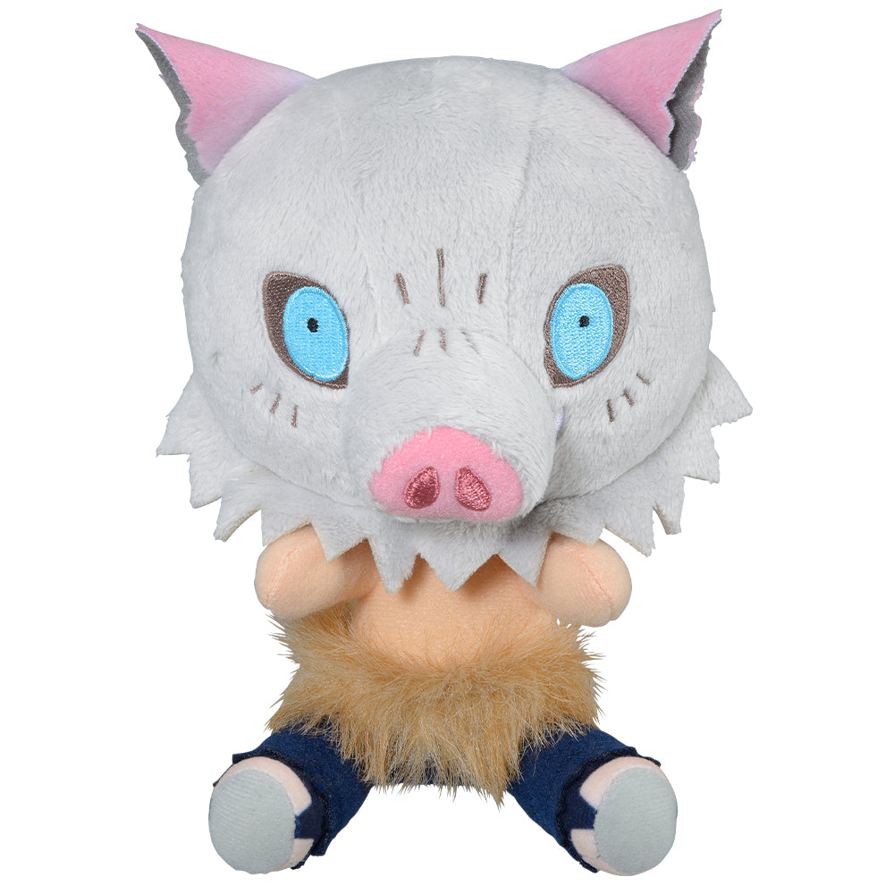 Ichiban Kuji Demon Slayer: Kimetsu no Yaiba Prize G Hashibira Inosuke Choco Noko Plush - Mandorama