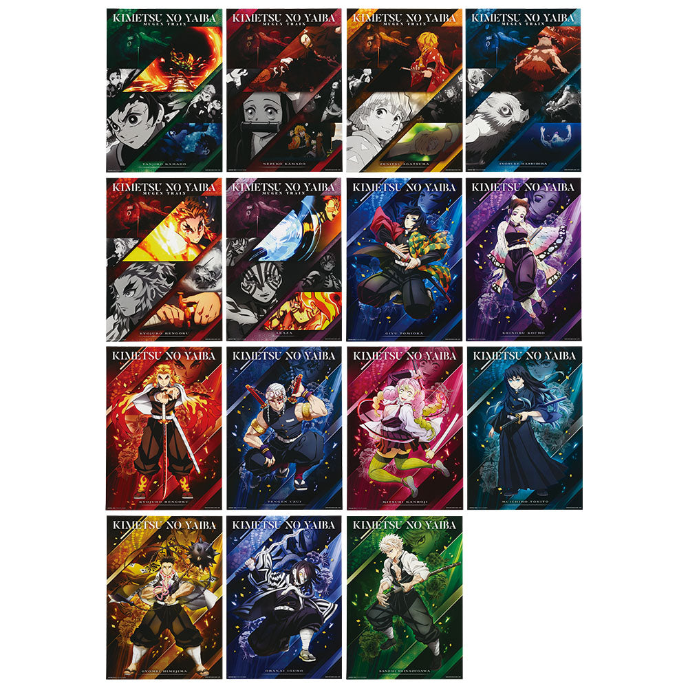 Ichiban Kuji Demon Slayer: Kimetsu no Yaiba Prize G Visual Poster Set - Mandorama