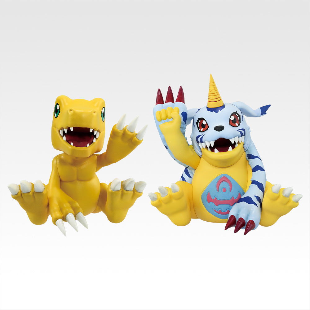 Ichiban Kuji Digimon Prize C Agumon & Gabumon Figure Set - Mandorama
