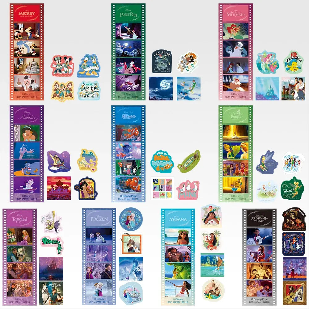 Ichiban Kuji Disney Characters Prize G Clear Bookmark & Sticker Set - Mandorama