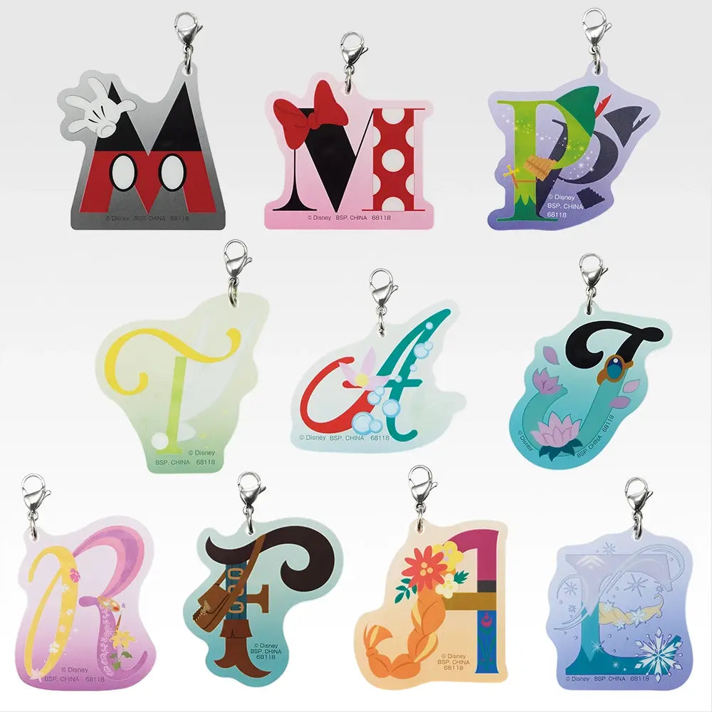 Ichiban Kuji Disney Characters Prize H Charm Collection - Mandorama
