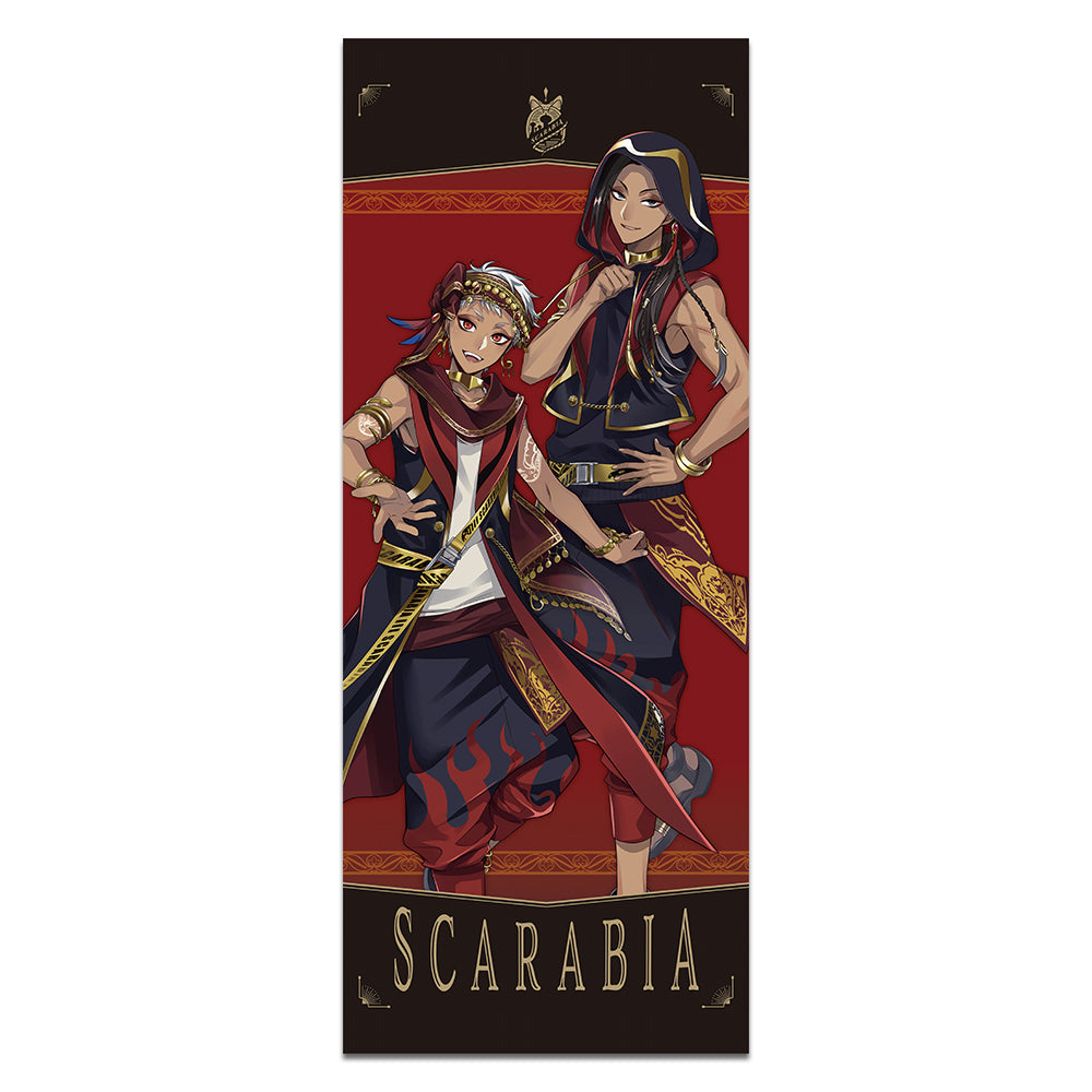 Ichiban Kuji Disney Twisted-Wonderland Prize D Scarabia Dorm Full Color Visual Towel - Mandorama