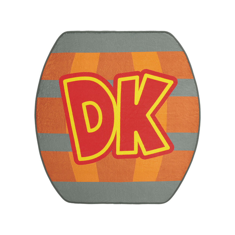 Ichiban Kuji Donkey Kong Prize B Barrel-Shaped Blanket - Mandorama