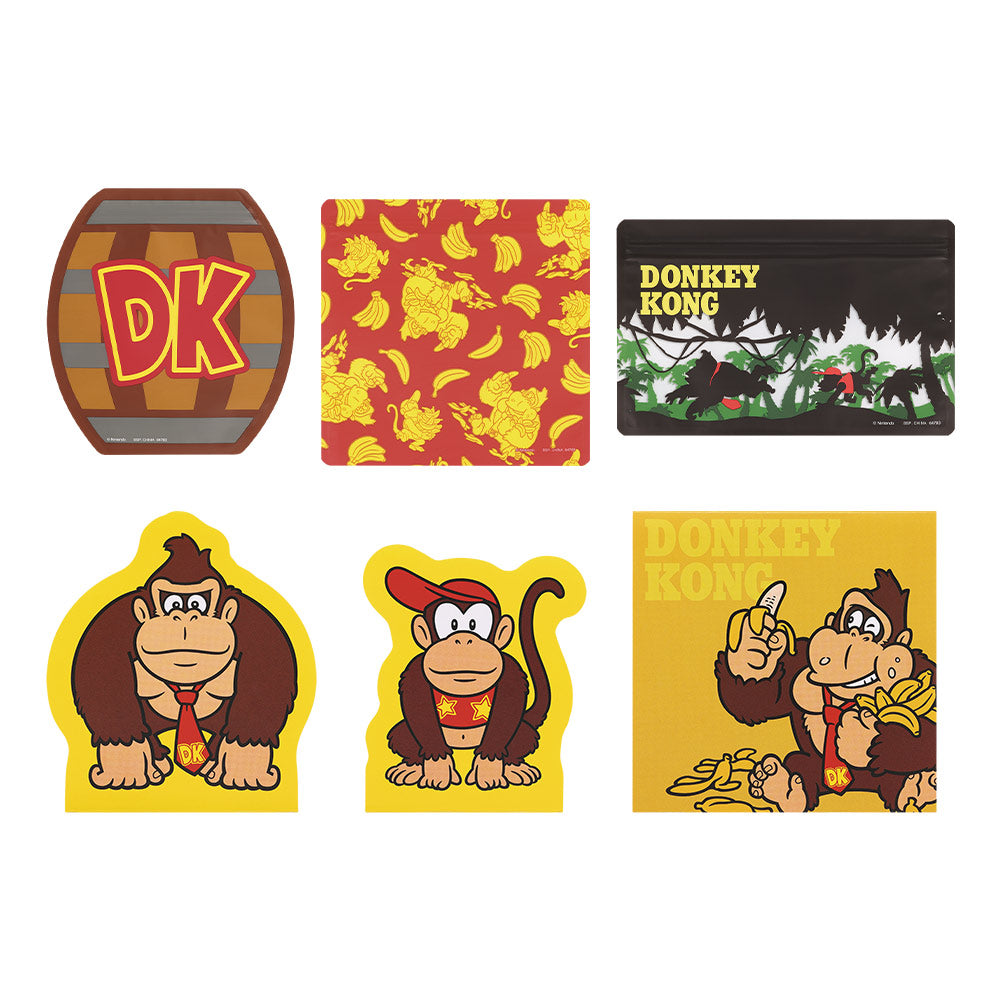 Ichiban Kuji Donkey Kong Prize H Zipper Bag and Memo Collection - Mandorama